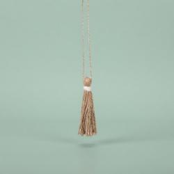 Jute ornament tassel